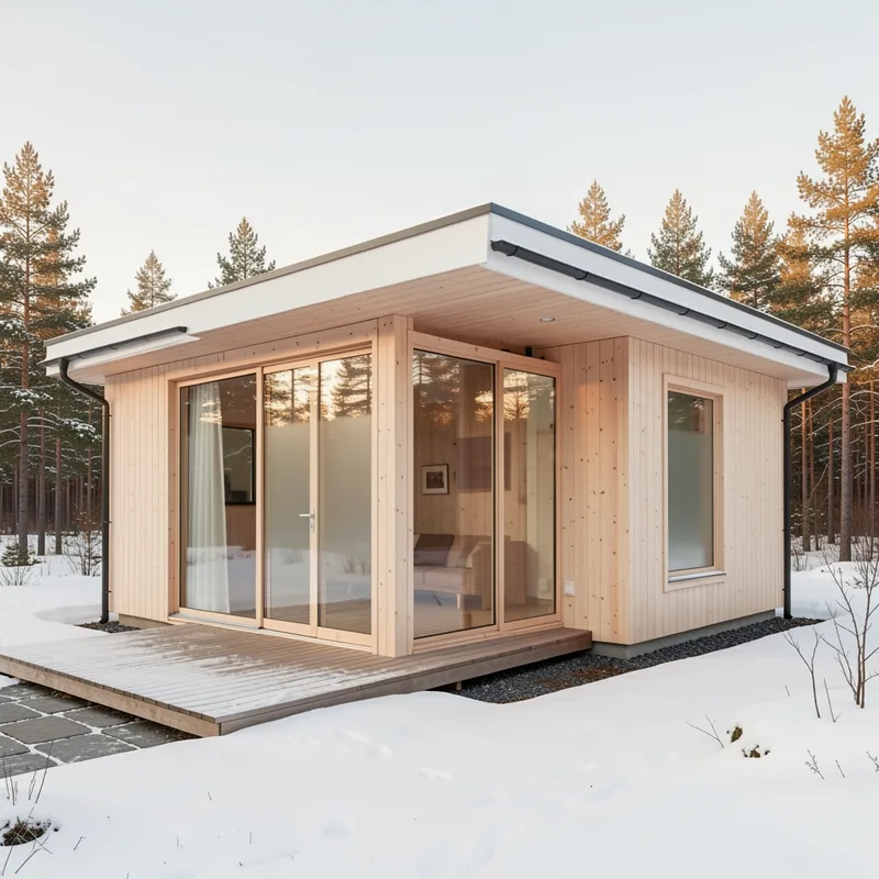 Chalet suédois : prix au m², modèles en kit et tradition fritidshus