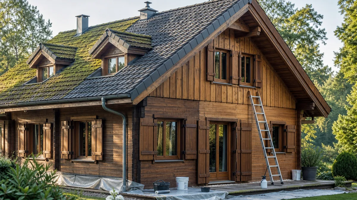 Entretien chalet bois extérieur : guide saison par saison