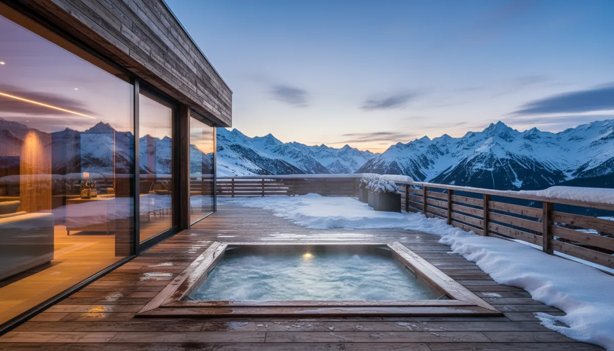 Location chalet montagne avec jacuzzi pour 2 personnes : tarifs 2026 et guide complet